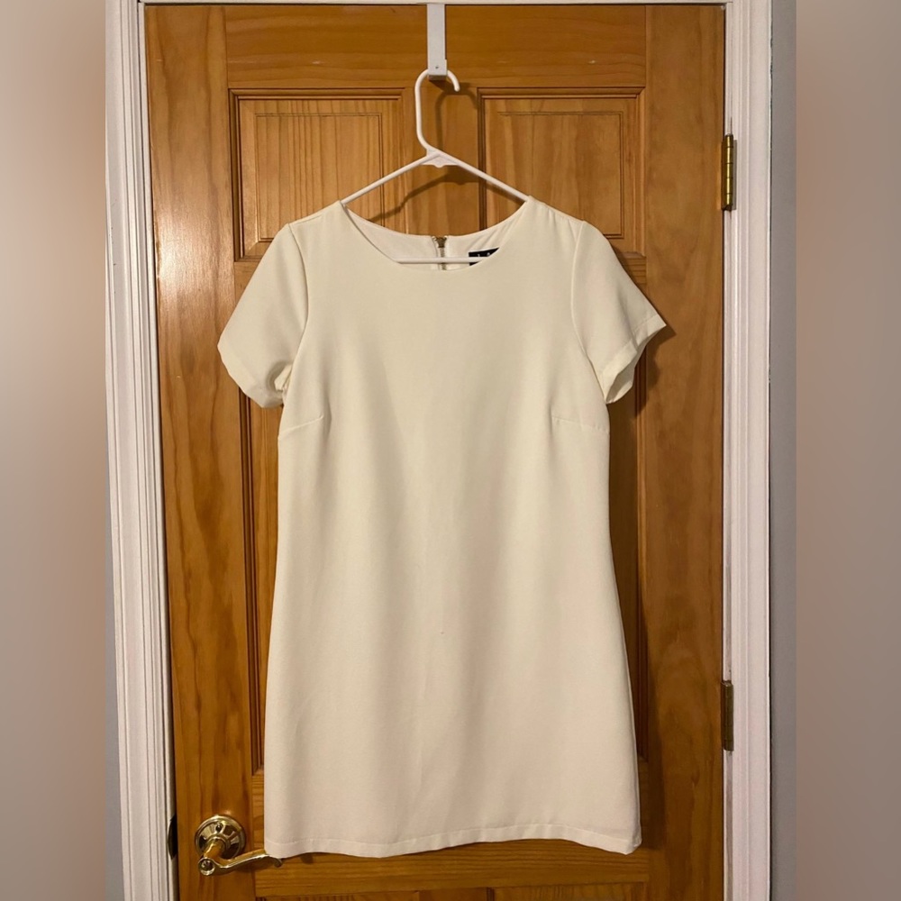 Lulu’s White Shift & Shout Dress